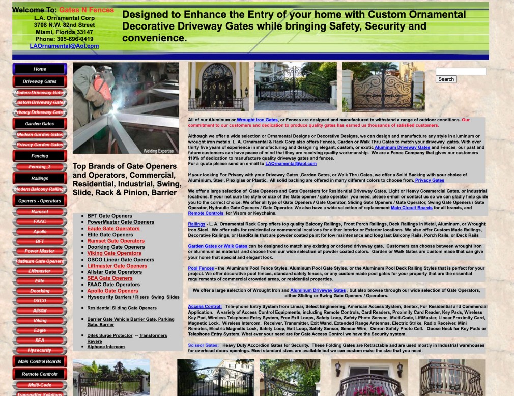 A website that has a wall of text that is too long to read. great example of what not to do with your venues homepage