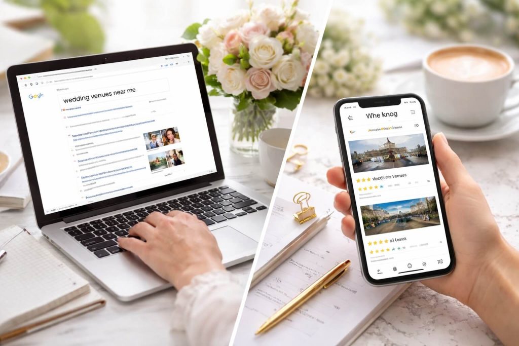 Google Ads vs The Knot: Where Should Wedding Venues Invest?