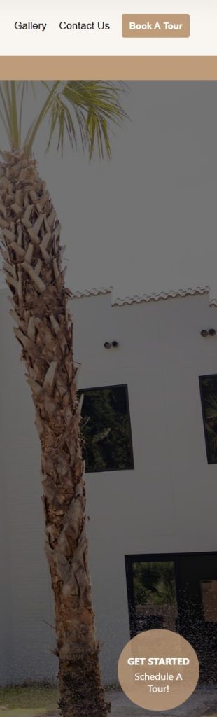 wedding venue CTA button tracking example