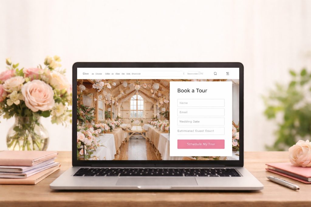 Why Shorter Forms Convert Better for Wedding Venue Websites