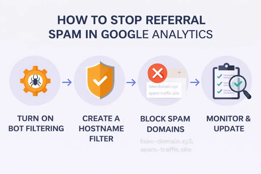 how to stop referral spam in google analytics for wedding venue websites