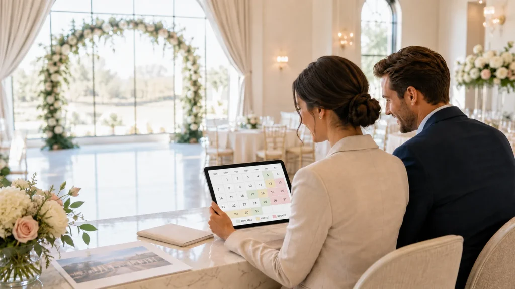 Why Wedding Venue Websites Need a Dedicated Availability Page