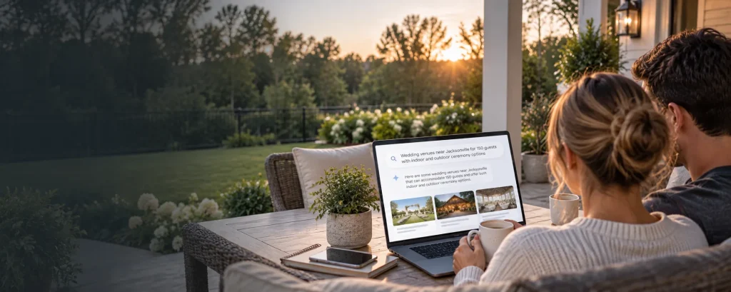 How to Optimize Your Wedding Venue Website for AI Search & Google AI Overviews